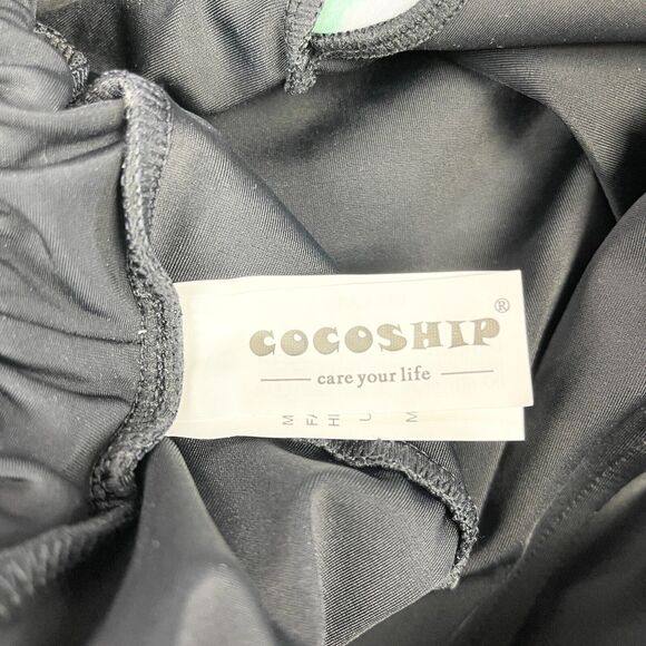 Cocoship Pinup Swimsuit Womens Small Retro Sailor Skirted Roses Feminine Glam - Picture 8 of 10